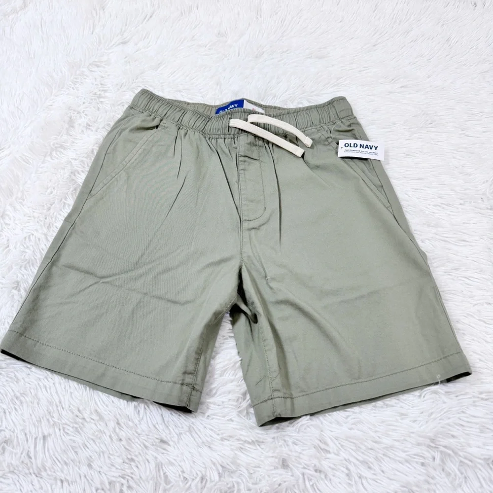 Old Navy NWT boy's Khaki Shorts adjustable waist